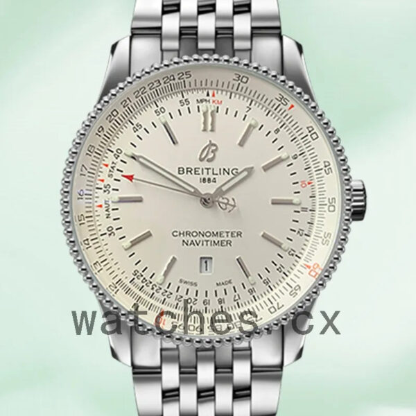Breitling Navitimer A17326211G1A2-001 46mm Men’s Bracelet Silver-tone Replica Watches