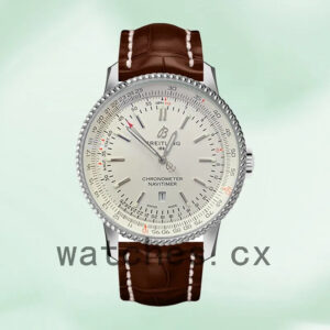 Breitling Navitimer 46mm A17326211G1P1-001 Men’s Leather Strap White Dial Replica Watches