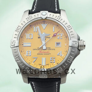 Breitling Avenger 46mm Men’s A1733110.I519 Silver-tone Automatic Replica Watches
