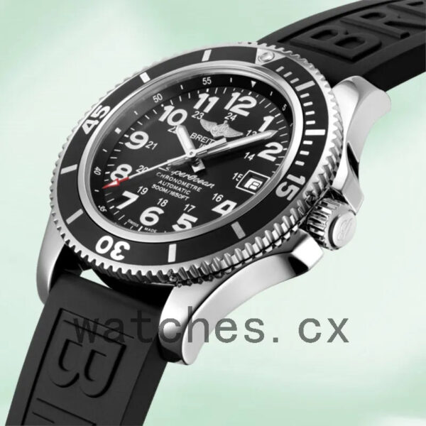 Breitling Superocean 46mm Men’s A17365C91B1S2 Silver-tone Replica Watches