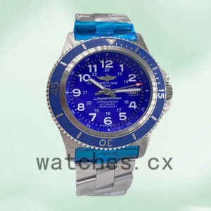 Breitling Superocean A17365D11C1A1 46mm Men’s Silver-tone Blue Dial Replica Watches