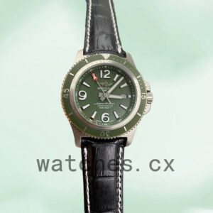 Breitling Superocean 46mm Men’s A17367A11L1W1 Automatic Leather Strap Replica Watches