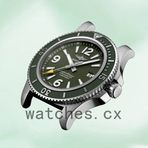 Breitling Superocean 46mm Men’s A17367A11L1W1 Automatic Leather Strap Replica Watches