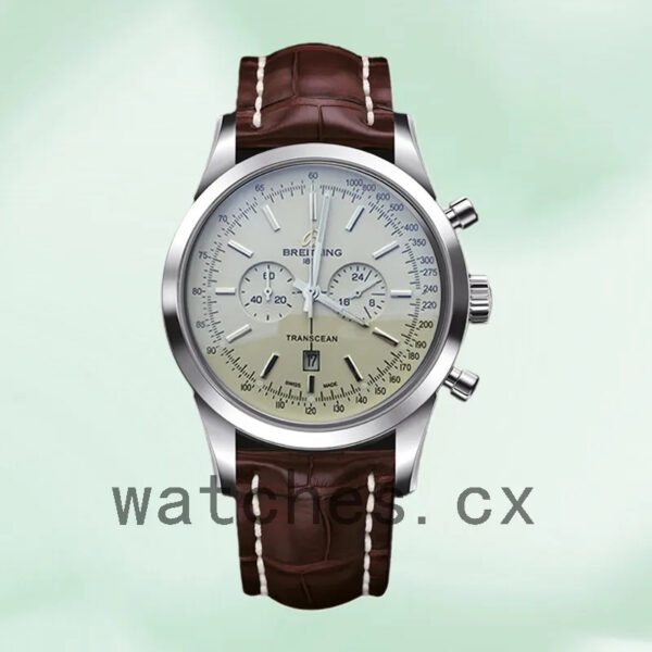 Breitling Transocean A4131012 Men’s 46mm Leather Strap Replica Watches