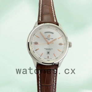 Breitling Premier A45340211G1X4-002 46mm Men’s White Dial Silver-tone Replica Watches
