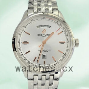 Breitling Premier A45340211G1X4-003 Men’s 46mm Automatic Silver-tone Replica Watches