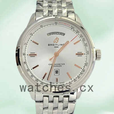 Breitling Premier A45340211G1X4-003 Men’s 46mm Automatic Silver-tone Replica Watches