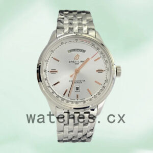 Breitling Premier A45340211G1X4-003 Men’s 46mm Automatic Silver-tone Replica Watches