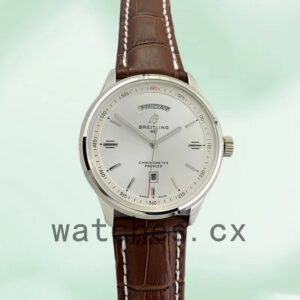 Breitling Premier 46mm A45340211G1X4 Men’s Automatic Leather Strap Replica Watches