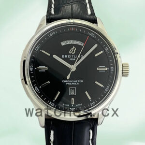 Breitling Premier 46mm Men’s A45340241B1X3 Automatic Silver-tone Replica Watches