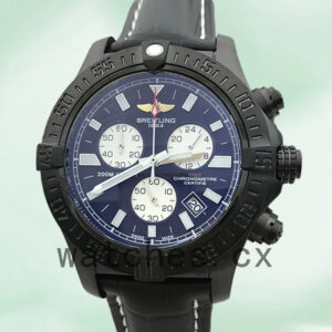 Breitling Colt 46mm A7338811.BD43-001 Men’s Leather Strap Black Dial Replica Watches