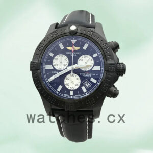 Breitling Colt 46mm A7338811.BD43-001 Men’s Leather Strap Black Dial Replica Watches