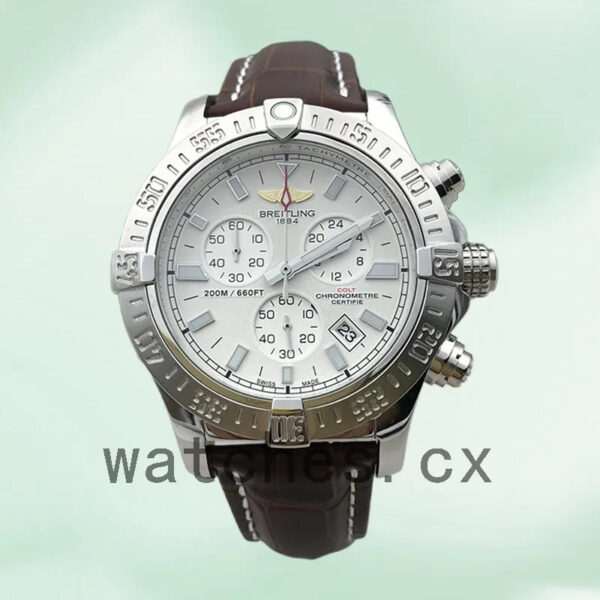 Breitling Colt A7338811.G790-001 46mm Men’s White Dial Silver-tone Replica Watches