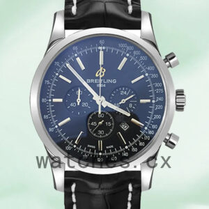 Breitling Transocean Men’s AB015212 46mm Leather Strap Quartz/Automatic Replica Watches