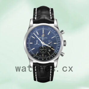 Breitling Transocean Men’s AB015212 46mm Leather Strap Quartz/Automatic Replica Watches