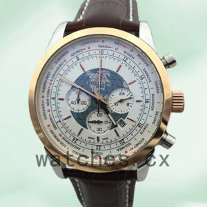 Breitling Transocean AB0510U0.A732-001 46mm Men’s Leather Strap Quartz/Automatic Replica Watches
