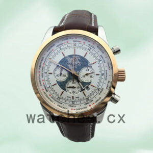Breitling Transocean AB0510U0.A732-001 46mm Men’s Leather Strap Quartz/Automatic Replica Watches