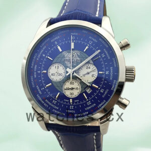 Breitling Transocean AB0510U4-001 Men’s 46mm Blue Dial Replica Watches