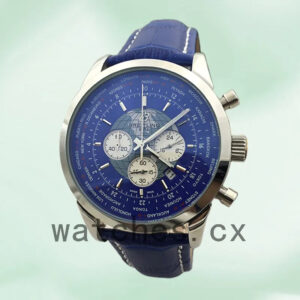 Breitling Transocean AB0510U4-001 Men’s 46mm Blue Dial Replica Watches
