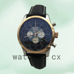 Breitling Transocean 46mm AB0510U4.BB62-001 Men’s Quartz/Automatic Leather Strap Replica Watches