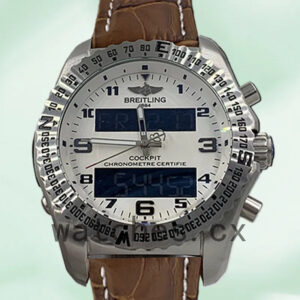 Breitling Professional Men’s EB5010-002 46mm White Dial Silver-tone Replica Watches