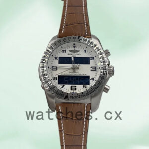Breitling Professional Men’s EB5010-002 46mm White Dial Silver-tone Replica Watches