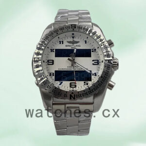 Breitling Professional Men’s 46mm EB5010-003 Bracelet Silver-tone Replica Watches