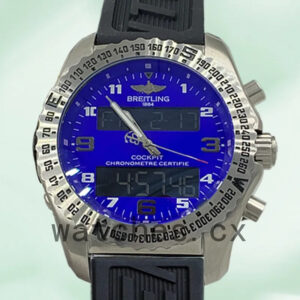 Breitling Professional EB501019-001 Men’s 46mm Quartz Rubber Band Replica Watches