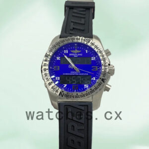 Breitling Professional EB501019-001 Men’s 46mm Quartz Rubber Band Replica Watches