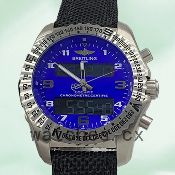 Breitling Professional Men’s 46mm EB501019 Silver-tone Replica Watches