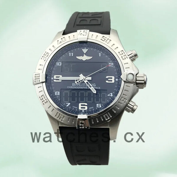 Breitling Exospace EB5510H1-001 Men’s 46mm Black Dial Silver-tone Replica Watches