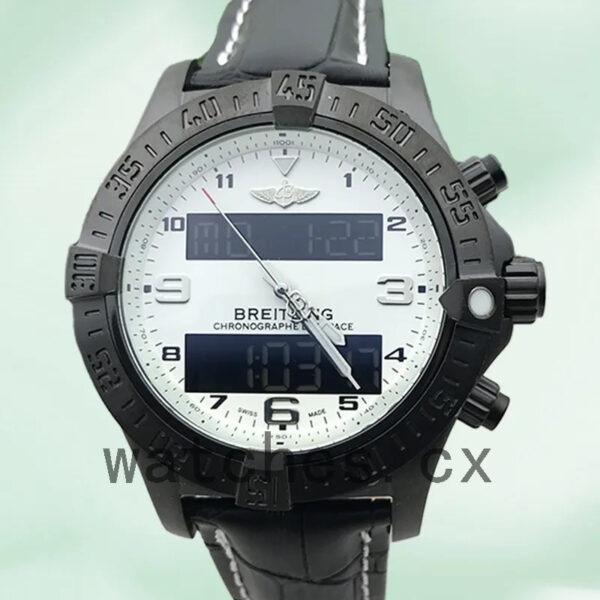 Breitling Exospace 46mm ExospaceB55-004 Men’s Quartz Black-tone Replica Watches