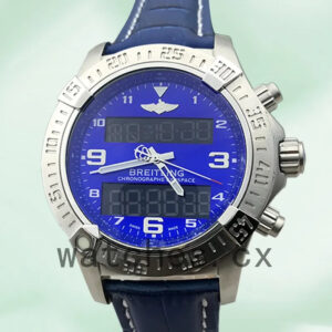 Breitling Exospace 46mm ExospaceB55-007 Men’s Quartz Silver-tone Replica Watches