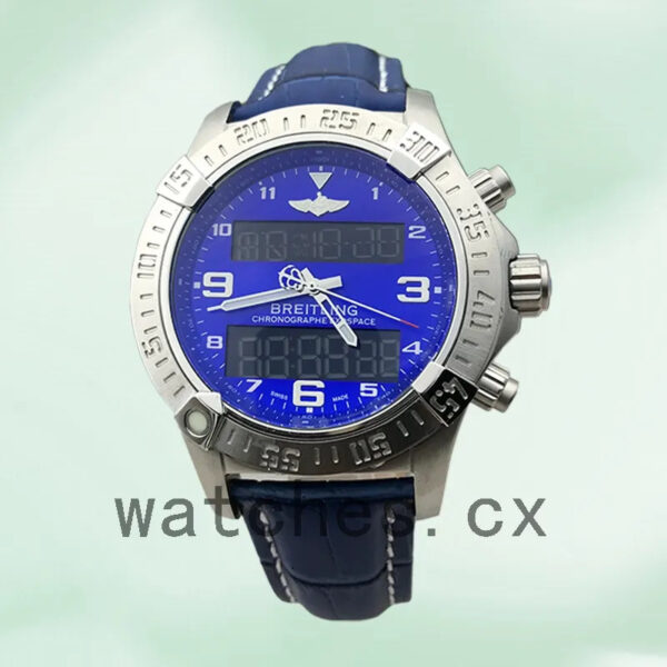 Breitling Exospace 46mm ExospaceB55-007 Men’s Quartz Silver-tone Replica Watches
