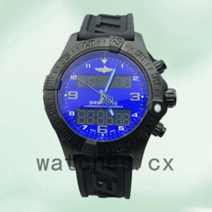 Breitling Exospace ExospaceB55-008 46mm Men’s Blue Dial Rubber Band Replica Watches