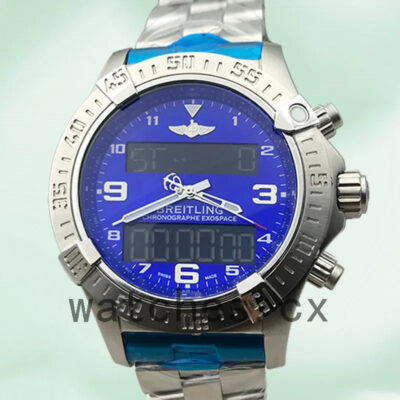 Breitling Exospace ExospaceB55-010 Men’s 46mm Blue Dial Replica Watches