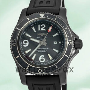 Breitling Superocean Men’s 46mm M17368B71B1S2 Black-tone Replica Watches