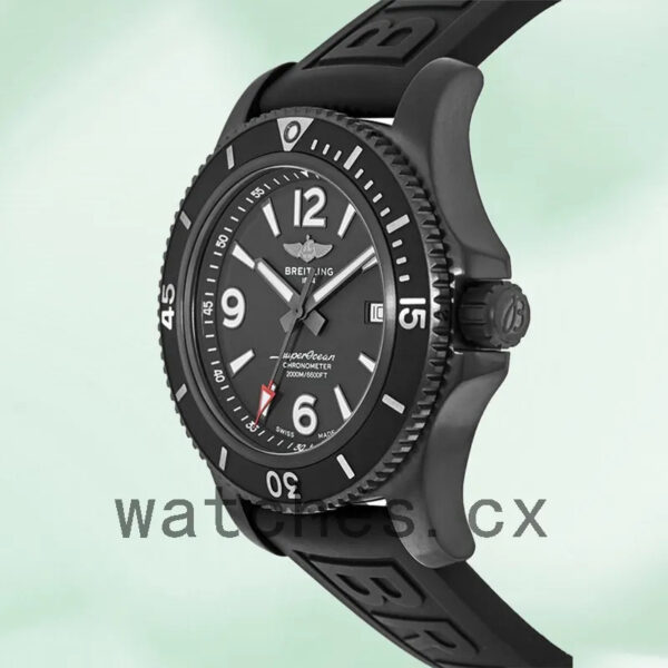 Breitling Superocean Men’s 46mm M17368B71B1S2 Black-tone Replica Watches