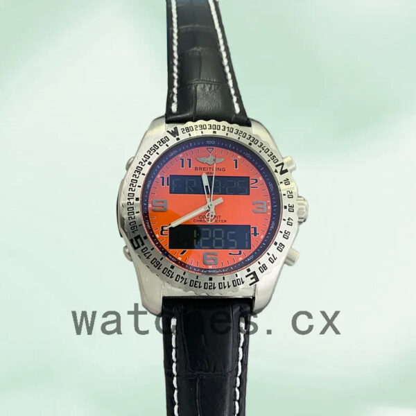 Breitling Professional Men’s ProfessionalOAL-002 46mm Leather Strap Replica Watches