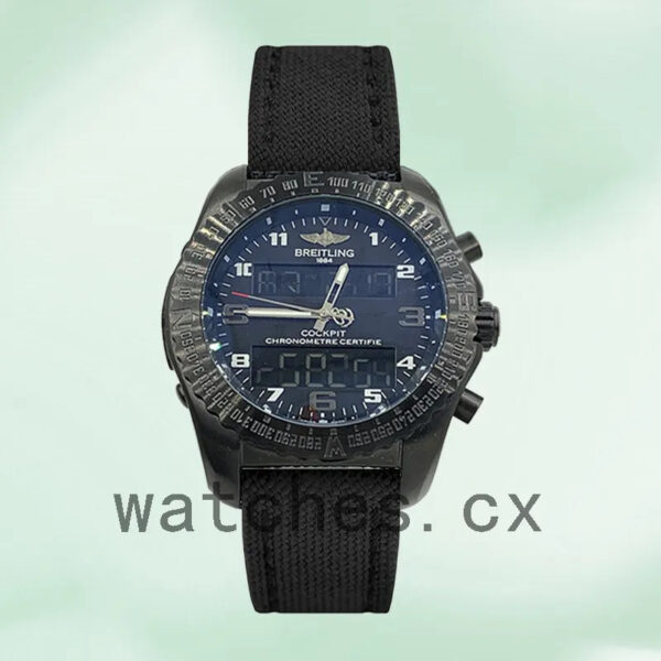 Breitling Professional 46mm Men’s VB5010221B1W1 Strap Black-tone Replica Watches