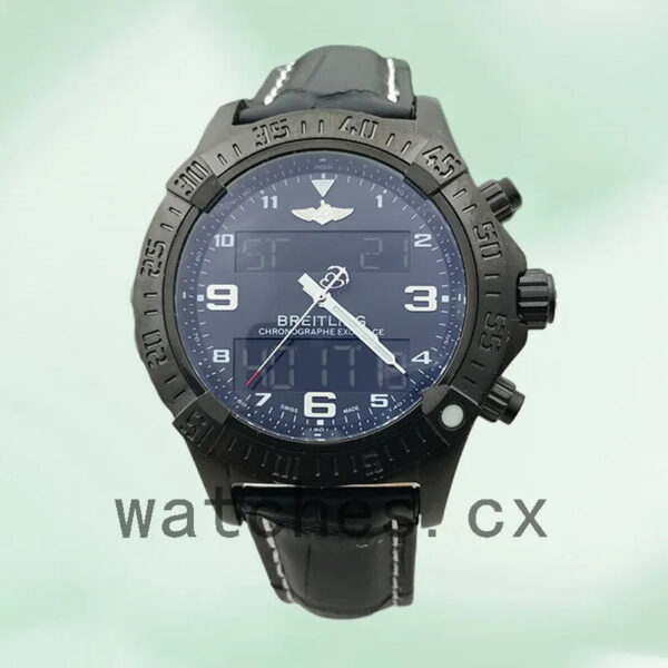 Breitling Exospace 46mm Men’s VB5510-001 Black Dial Black-tone Replica Watches