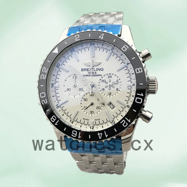 Breitling Chronoliner 46mm Men’s YB04601A-001 Bracelet Replica Watches - Image 4