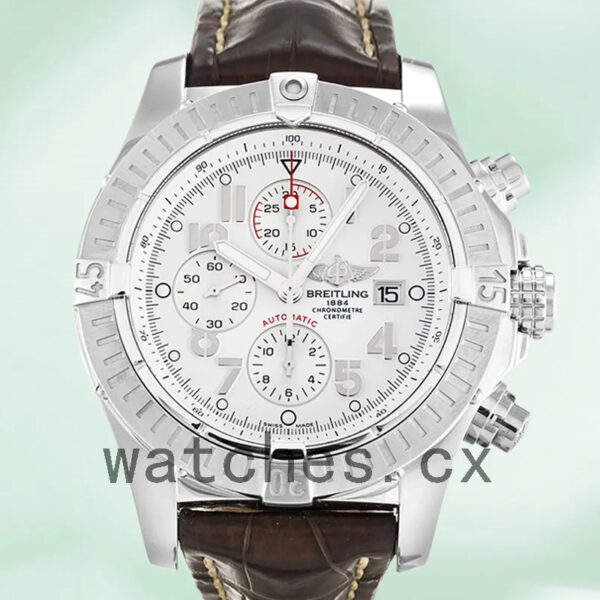 Breitling Avenger A13370 46mm Men’s Leather Strap Replica Watches