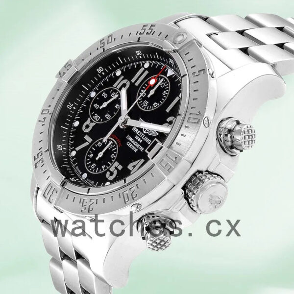 Breitling Avenger A13380 46mm Men’s Silver-tone Replica Watches