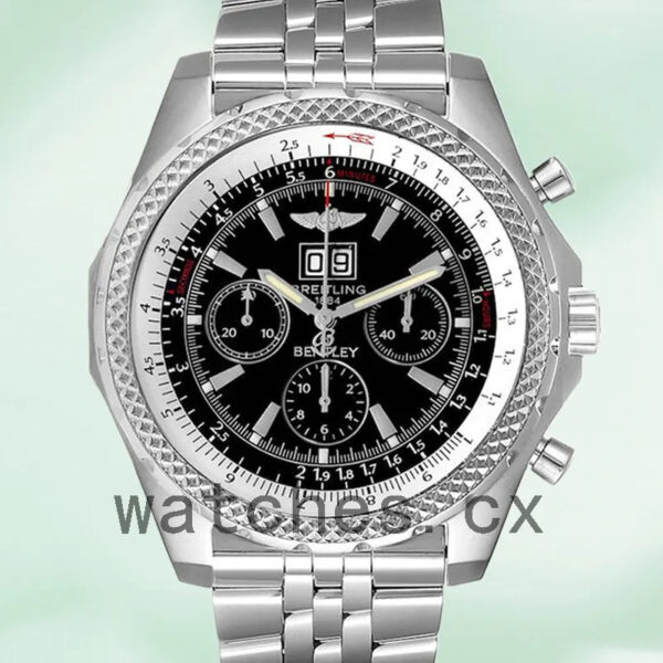 Breitling Bentley Men’s A4436212.B728 46mm Bracelet Silver-tone Replica Watches