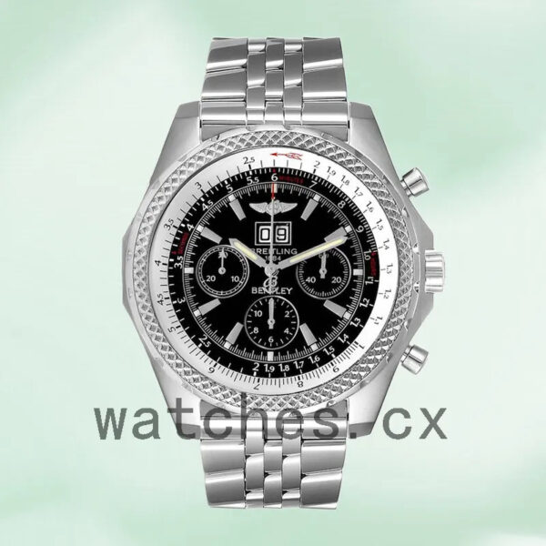 Breitling Bentley Men’s A4436212.B728 46mm Bracelet Silver-tone Replica Watches
