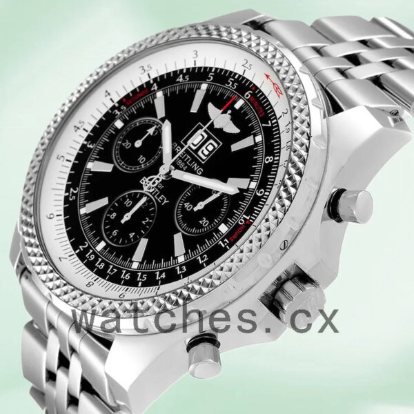 Breitling Bentley Men’s A4436212.B728 46mm Bracelet Silver-tone Replica Watches