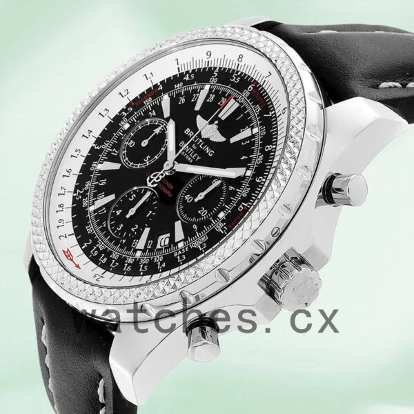 Breitling Bentley Men’s 46mm A25362-001 Quartz/Automatic Leather Strap Replica Watches