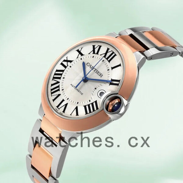 Cartier Ballon Bleu Unisex W2BB0034 36mm/42mm Silver-tone Silver Dial Replica Watches - Image 4