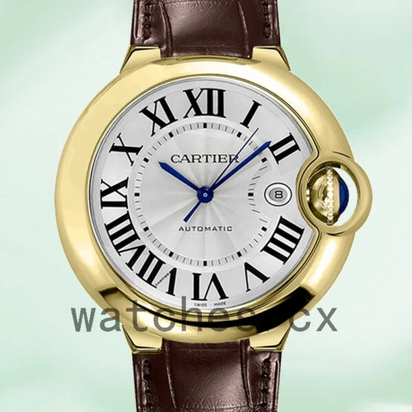 Cartier Ballon Bleu 36mm/42mm W6900551 Unisex Automatic Gold-tone Replica Watches